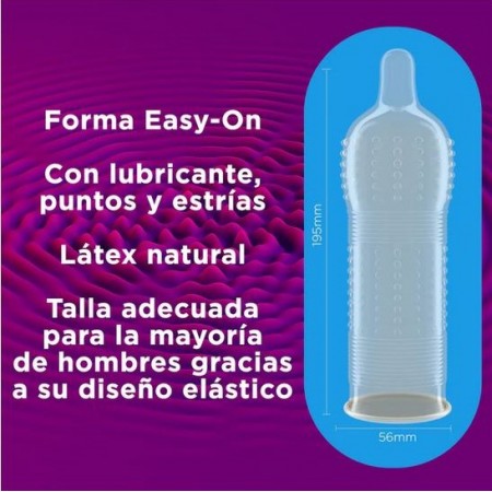 DUREX MUTUAL CLIMAX 12 PRESERVATIVOS