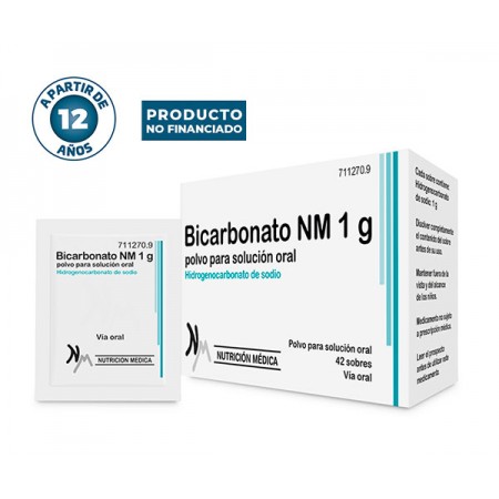BICARBONATO NM 1 G 42 SOBRES POLVO PARA SOLUCION ORAL