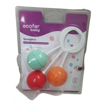 ACOFARBABY SONAJERO TRIBOLAS -BAJA-