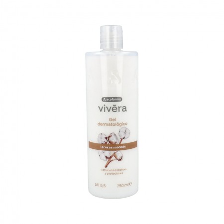 ACOFARMA VIVERA GEL LECHE ALGODON 750 ML