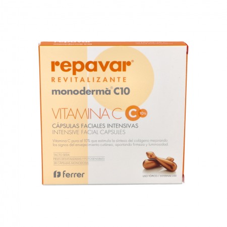 REPAVAR REVITALIZANTE MONODERMA VITAMINA C 28 CAPSULAS