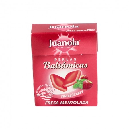 Juanola Perlas Balsámicas fresa mentolada 25 g