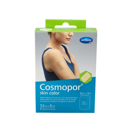 Cosmopor Skin apósito color 7,2x5cm 5 apósitos
