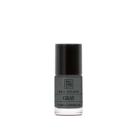 SOIVRE NAIL COLORS GRAY 6 ML
