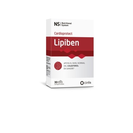 NS CARDIOPROTECT LIPIBEN COLESTEROL 60 COMPRIMIDOS