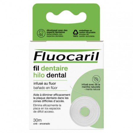 FLUOCARIL HILO DENTAL FLÚOR 30 M -BAJA-