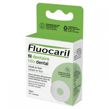 FLUOCARIL HILO DENTAL FLÚOR 30 M -BAJA-