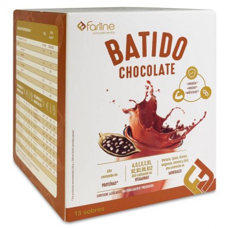 FARLINE BATIDO CHOCOLATE 15 SOBRES 450 G