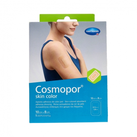 Cosmopor Skin apósito color 10x8cm 5 apósitos