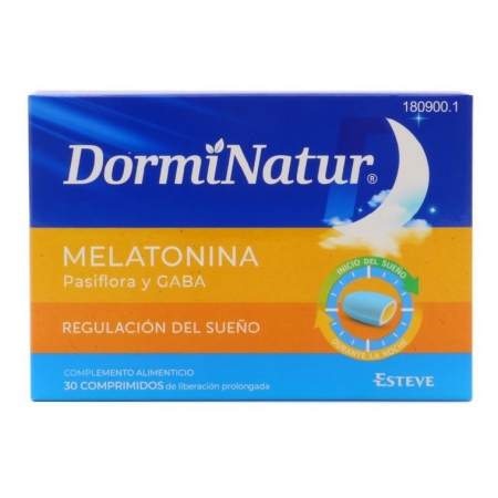 DORMINATUR MELATONINA FORTE 30 COMPRIMIDOS LIBERACION PROLONGADA