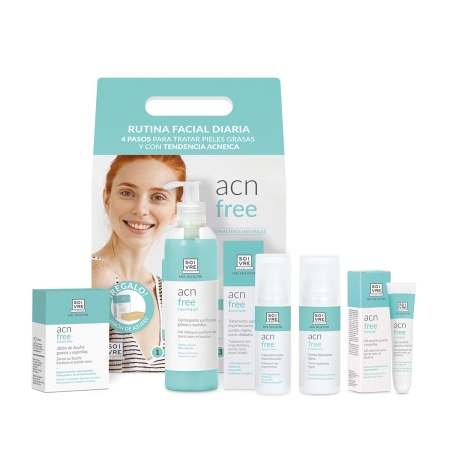 SOIVRE COSMETICS PACK LIMPIEZA ACN FREE TOTAL