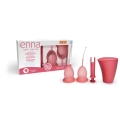ENNA EASY COPA MENSTRUAL PACK 2 COPAS TALLA M + CAJA ESTERILIZADORA + APLICADOR
