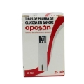 APOSAN 25 TIRAS REACTIVAS PARA GLUCEMIA