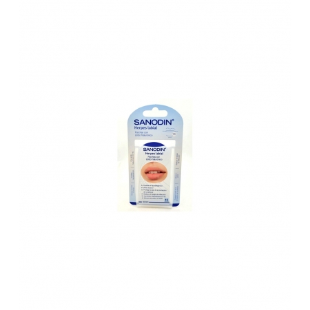 SANODIN HERPES 15 PARCHES LABIALES