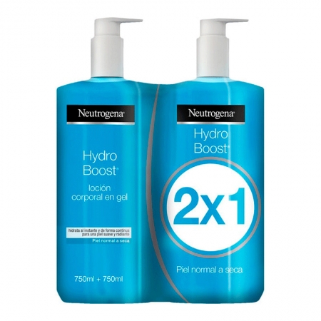 NEUTROGENA HYDRO BOOST LOCION CORPORAL EN GEL DUPLO 2 X 750 ML
