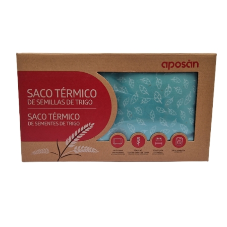 APOSAN SACO TERMICO SEMILLAS DE TRIGO VERDE