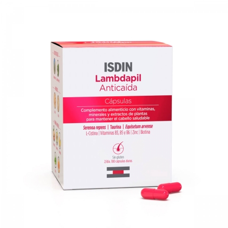 ISDIN LAMBDAPIL ANTICAIDA CAPSULAS 120 CAPSULAS 40% GRATIS