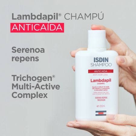 ISDIN LAMBDAPIL CHAMPU DUPLO 400 ML (2ª UNIDAD AL 40%)