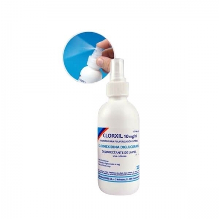 CLORXIL 10 MG/ML SOLUCION PARA PULVERIZACION CUTANEA 50 ML