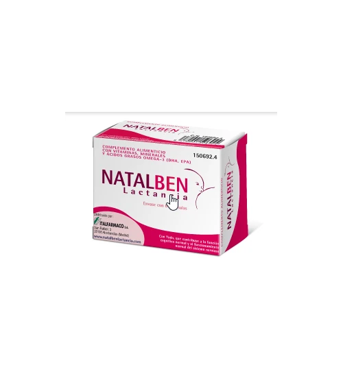 NATALBEN LACTANCIA 60 CÁPSULAS ITALFARMACO - Farmacia Anna Riba