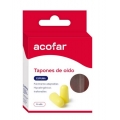 ACOFAR 6 TAPONES OIDOS ESPUMA
