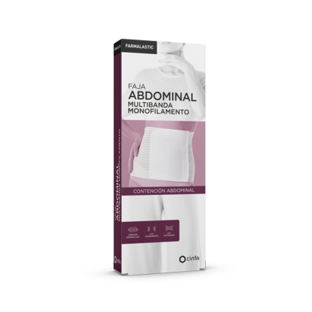 FARMALASTIC FAJA LUMBAR VELCRO BLANCA T- 2