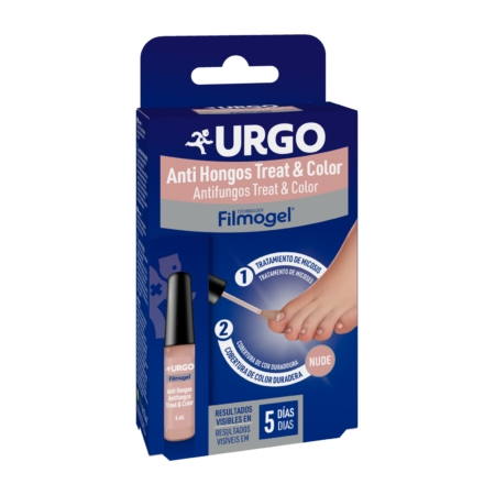 URGO ANTI HONGOS TREAT & COLOR NUDE FILMOGEL 4 ML