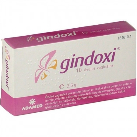 GINDOXI 10 OVULOS VAGINALES