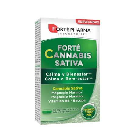 FORTE CANNABIS SATIVA 30 CAPSULAS