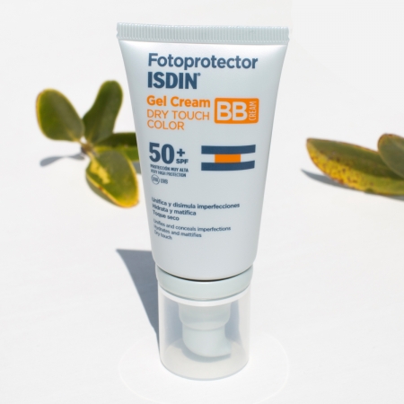 ISDIN SPF-50+ DRY TOUCH BB CREAM GEL CREMA COLOR 50 ML