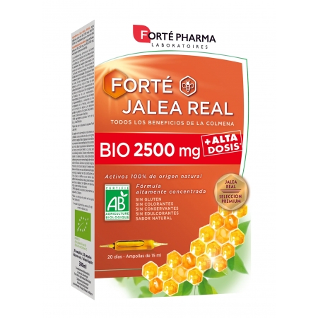 FORTE JALEA REAL BIO 2500 MG 20 AMPOLLAS 15 ML
