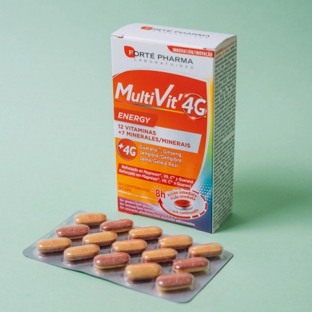 FORTÉ PHARMA MULTIVIT 4G ENERGY 30 COMPRIMIDOS