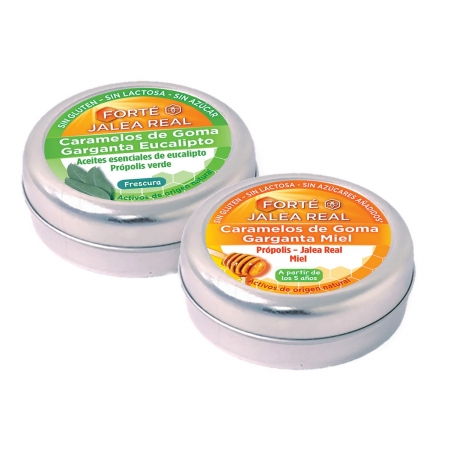 FORTÉ JALEA REAL CARAMELOS GOMA 45 G SABOR EUCALIPTO