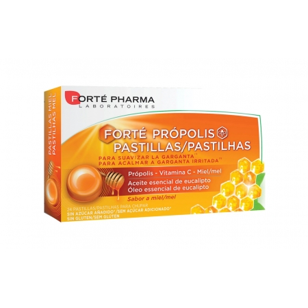 FORTÉ PROPOLIS 24 PASTILLAS SABOR MIEL