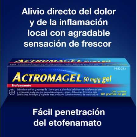 ACTROMAGEL 50 MG/G GEL CUTANEO 1 TUBO 60 G