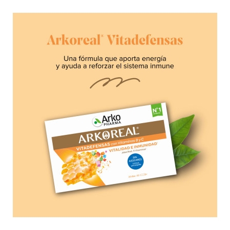 ARKOREAL JALEA REAL VITAMINADA 20 AMPOLLAS