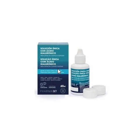 PHARMASET SOLUCION UNICA LENTES DE CONTACTO BLANDAS FORMATO VIAJE 60 ML