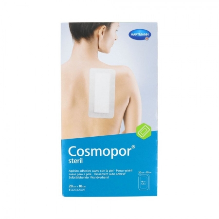 COSMOPOR STERIL APOSITO ESTERIL 20 CM X 10 CM  5 APOSITOS