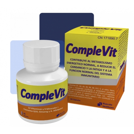 COMPLEVIT DUPLO MULTIVITAMÍNICO CON COENZIMA Q10 2 X 60 COMPRIMIDOS