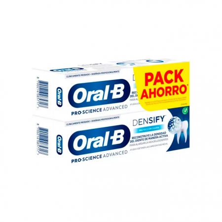 ORAL-B ADVANCED FORTALECE EL ESMALTE 2X75 ML