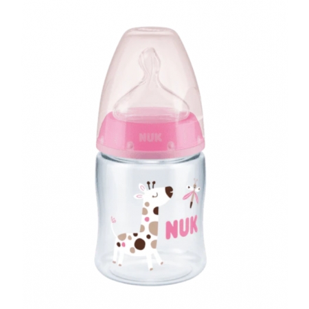 NUK FIRST CHOICE+ BIBERON PP TETINA DE SILICONA 0 MESES FLUJO S 150 ML