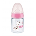 NUK FIRST CHOICE+ BIBERON PP TETINA DE SILICONA 0 MESES FLUJO S 150 ML