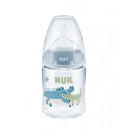 NUK FIRST CHOICE+ BIBERON PP TETINA DE SILICONA 0 MESES FLUJO S 150 ML