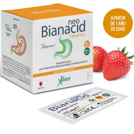 NEOBIANACID PEDIATRIC 36 SOBRES GRANULADO 775 MG