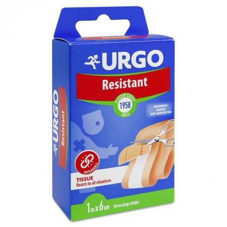 URGO RESISTANT BANDA APOSITO 1 M X 6 CM