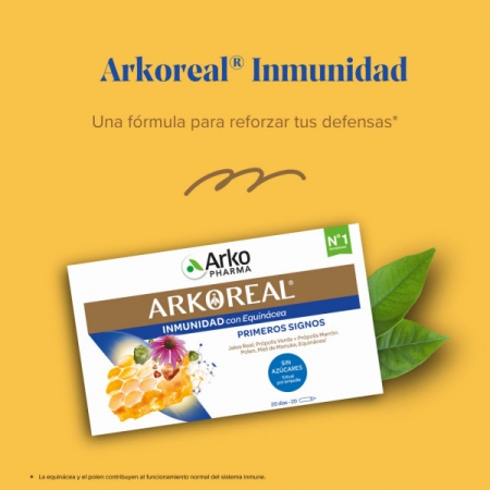 ARKOREAL JALEA REAL INMUNIDAD EQUINÁCEA 20 AMPOLLAS