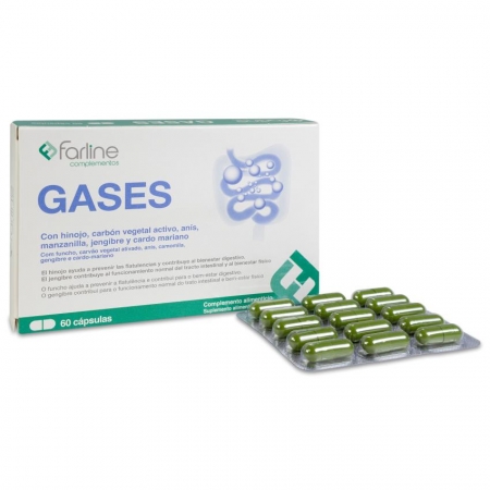 FARLINE GASES 60 CAPSULAS