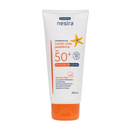 ACOFARMA NESIRA LOCION SOLAR PEDIATRICA SPF50+ 200 ML