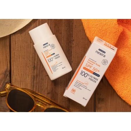 ACOFARMA NESIRA EMULSION FLUIDA SOLAR MINERAL SPF50+ 50 ML