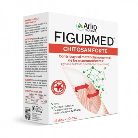 CHITOSAN FORTE 1320 MG ARKODIET 90 CAPSULAS -BAJA-